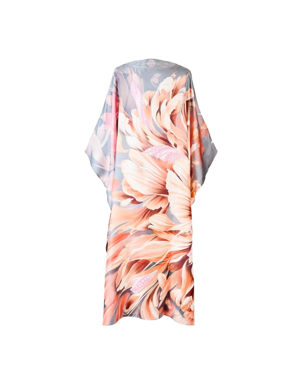 Silk&Soul Orange Kaftan Dress