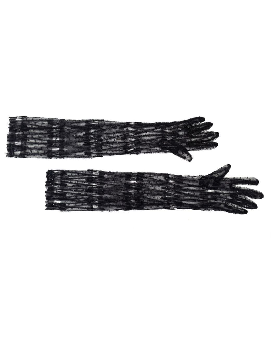 Azima Musayeva Black Cleo Gloves