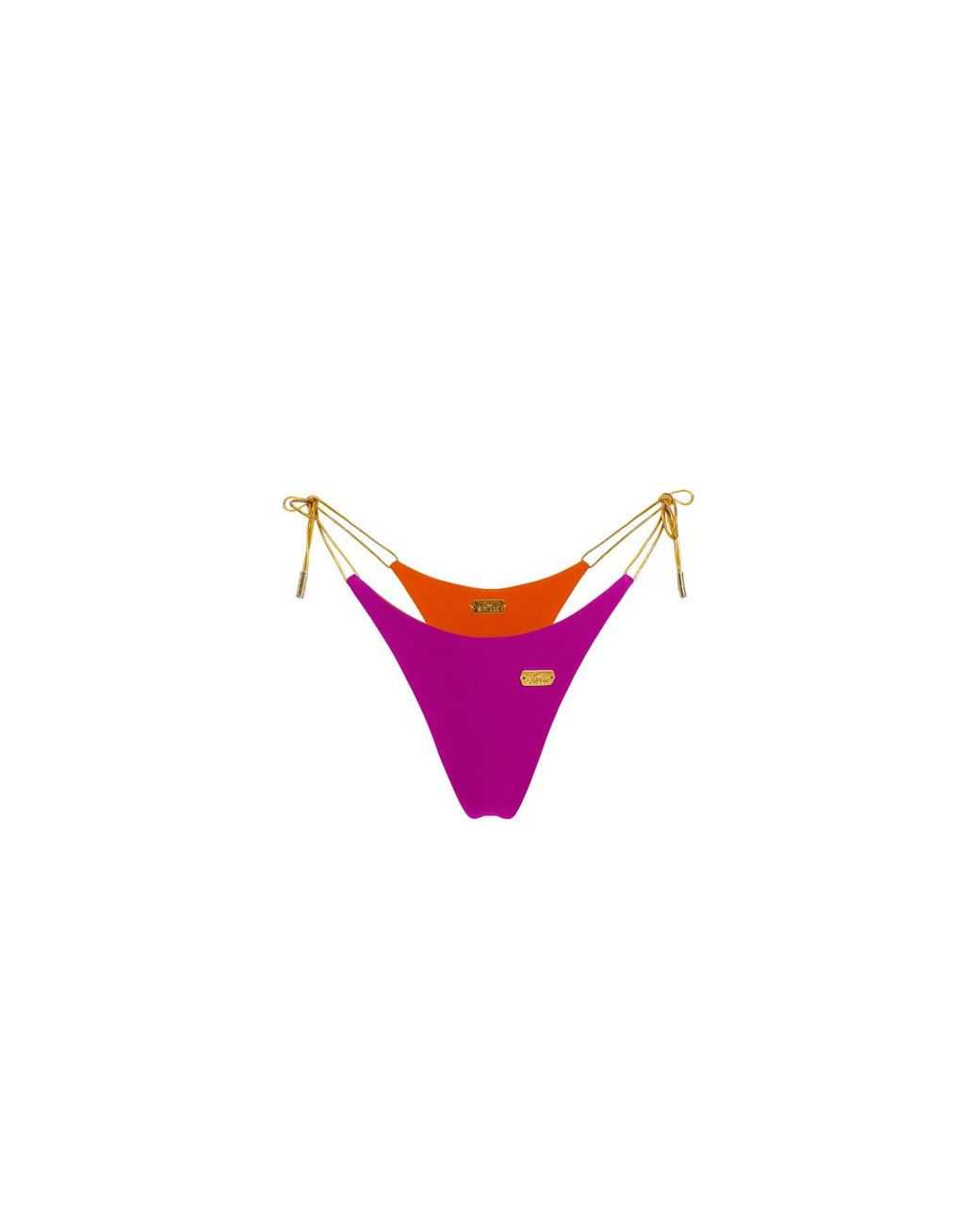 Capri Swim™ Orange Solmera Reversible Thongkini Bottom