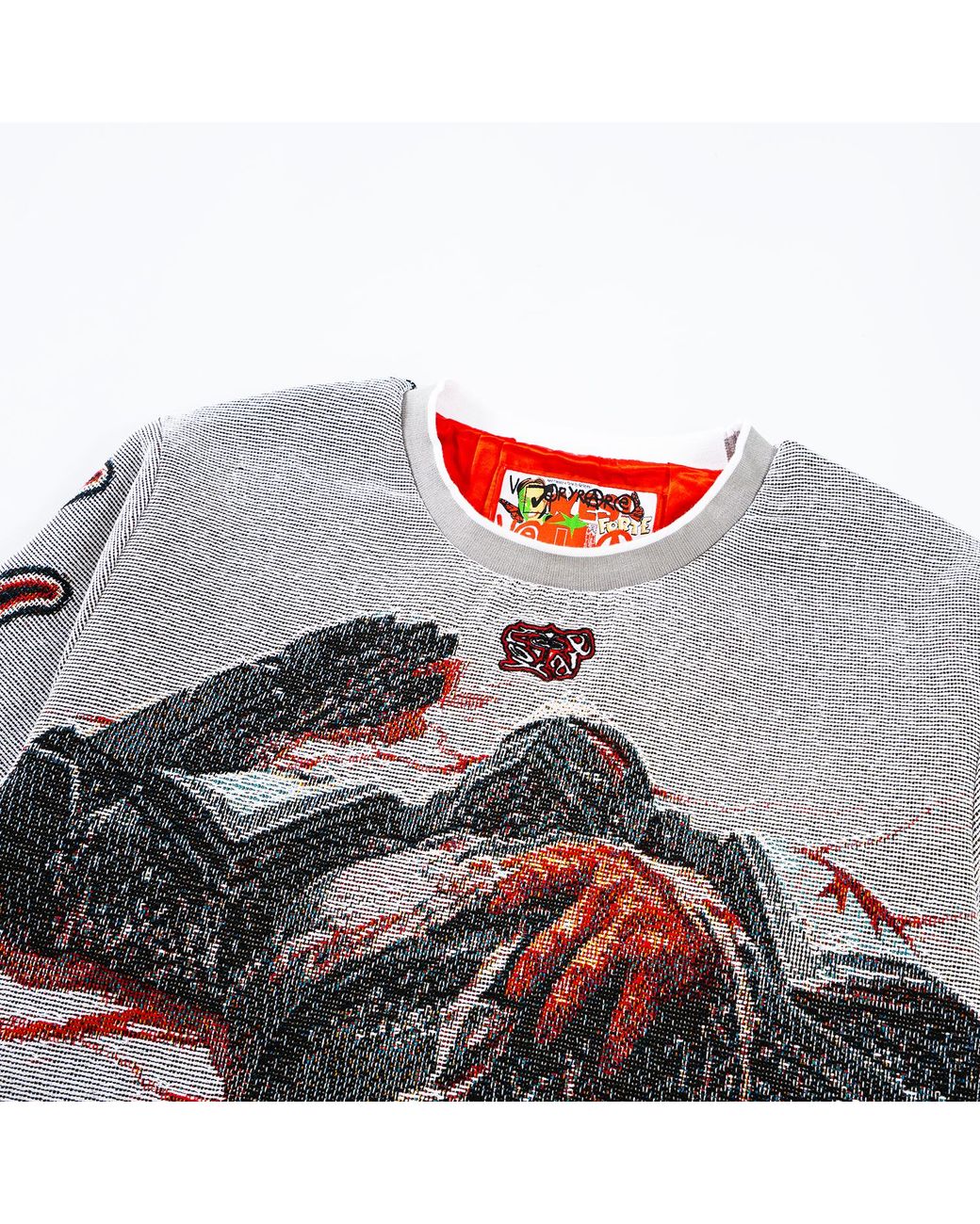 VERYRARE Gray Dead Soldier Martyr Crewneck for men