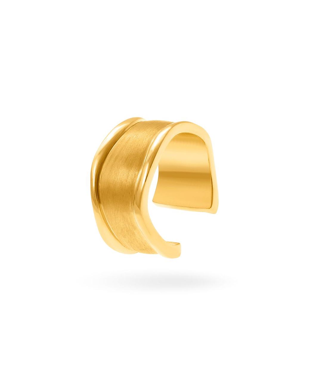 Lucy Quartermaine Metallic Solid Empire Ear Cuff