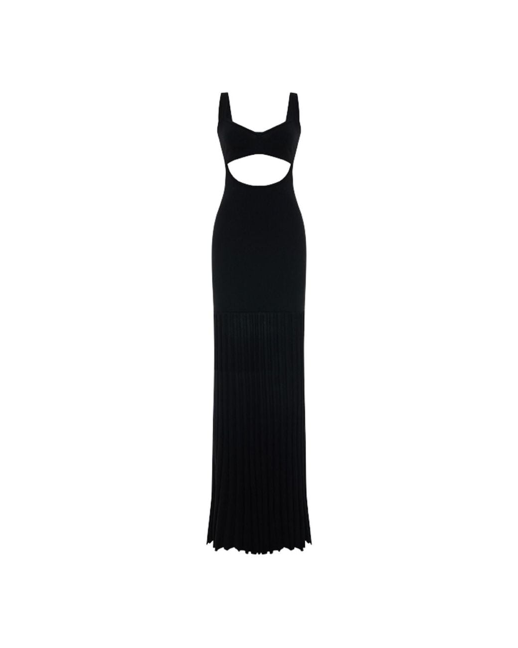 Pcfg Black Daydreamers Pleated Skirt Knit Dress