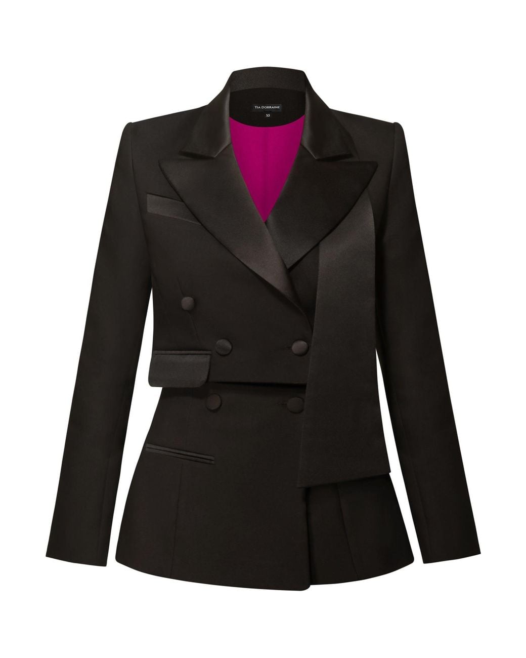 Tia Dorraine Black Très Chic Two-Part Blazer
