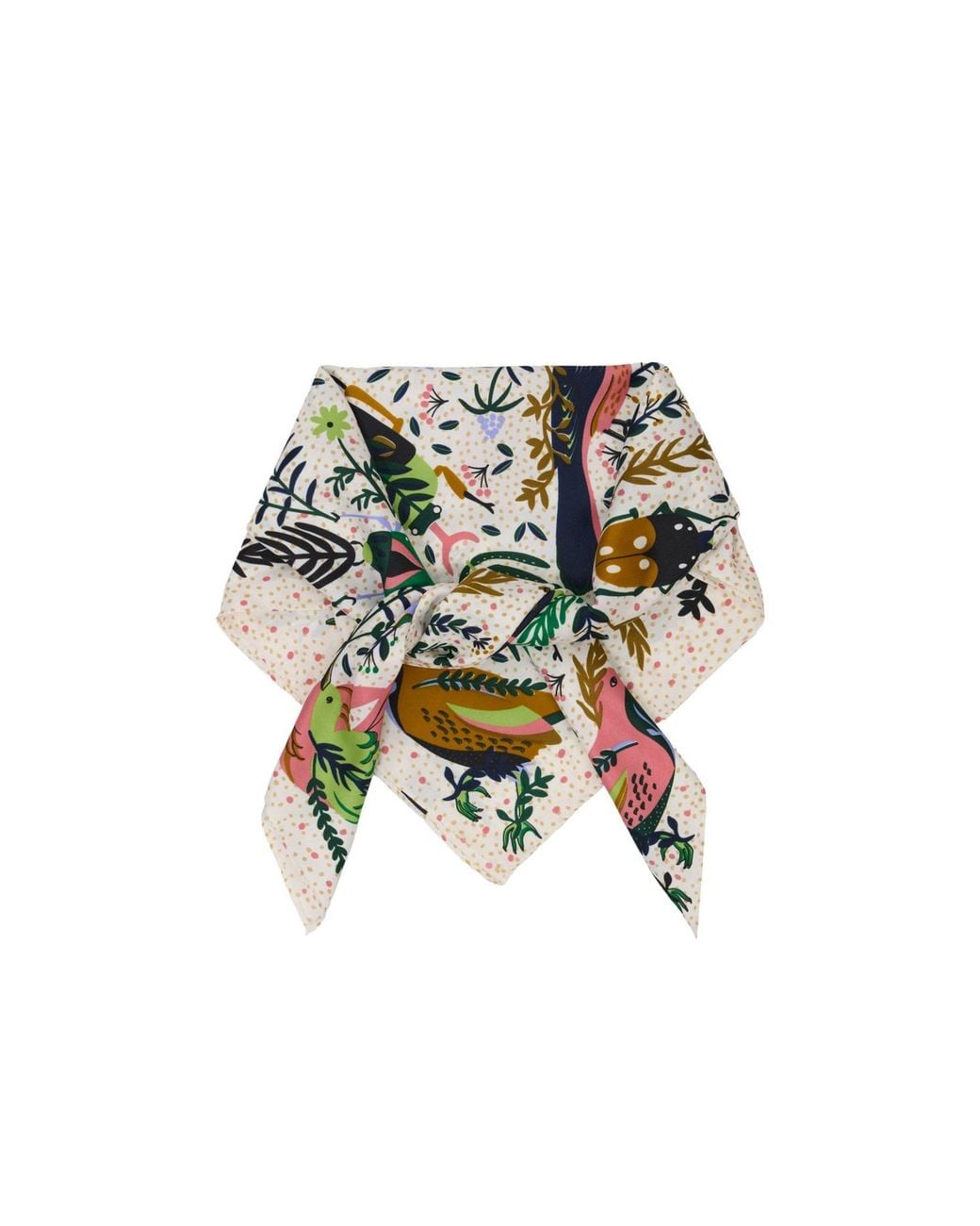 Saachi Green Aviary Botanical Multi Bandana