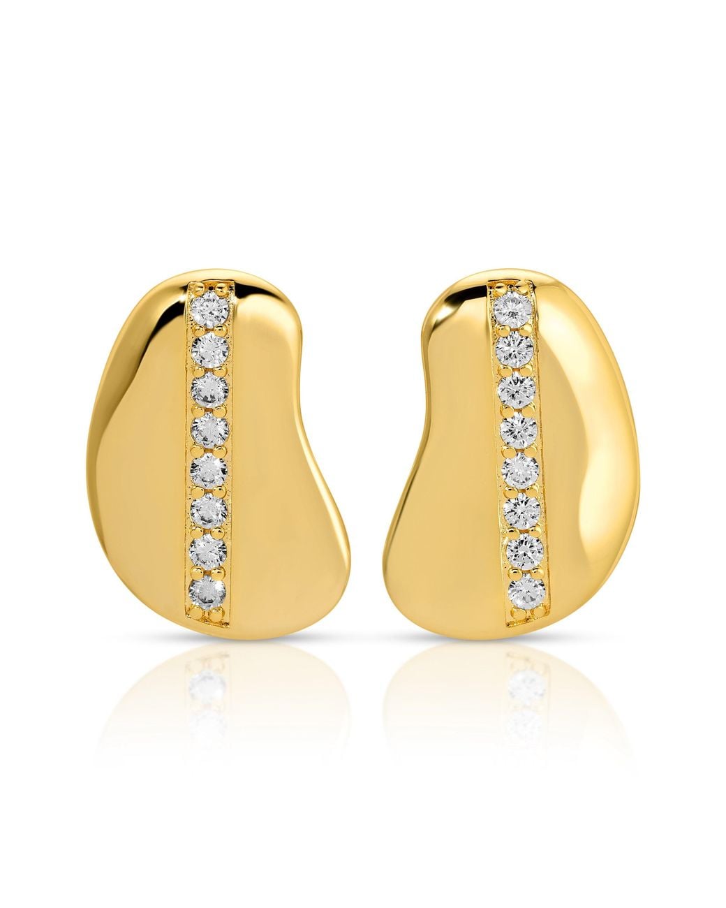 Zepplin the Label Metallic Beatrice Earrings