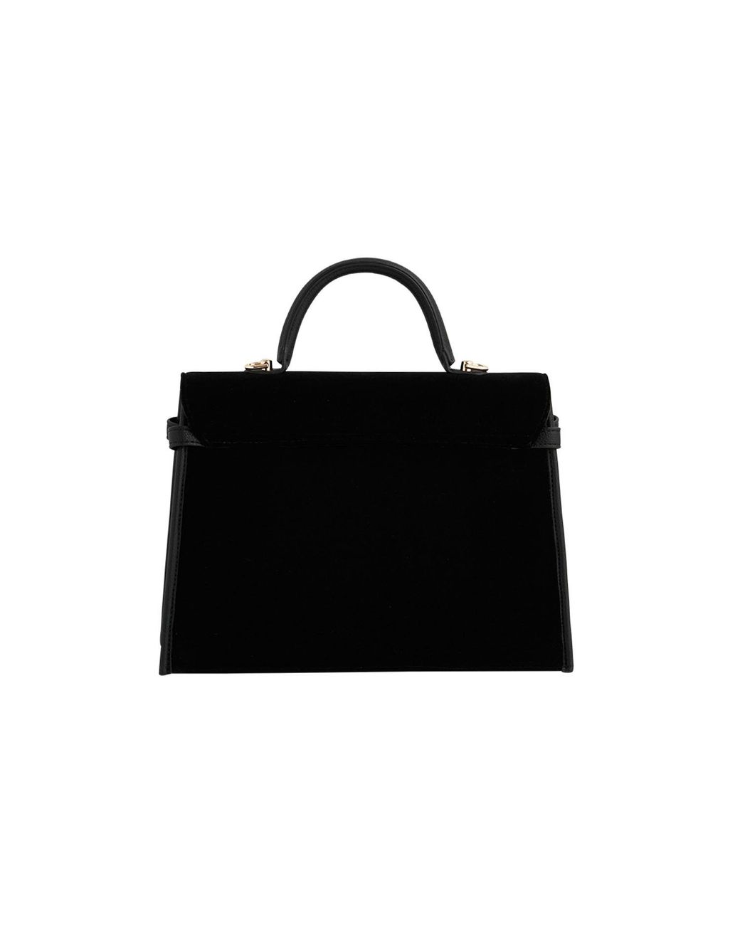 Fable England Black Structured Tote Medium