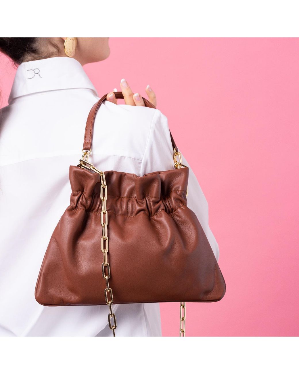 Danni Ro Blue Manhattan Bag