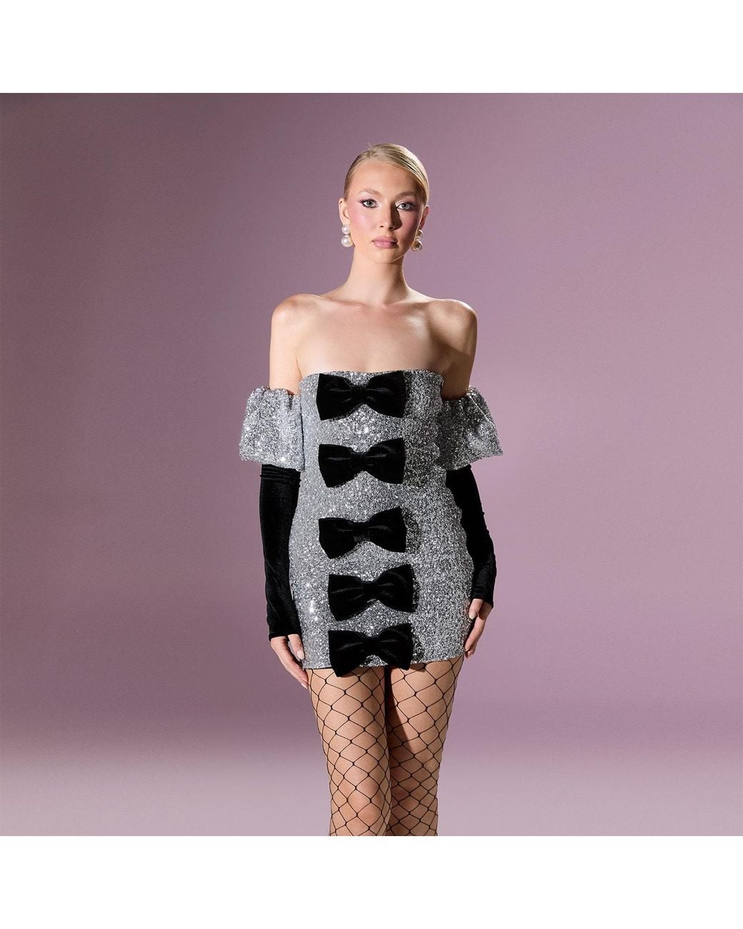 Nur Karaata Black Clarisse Dress