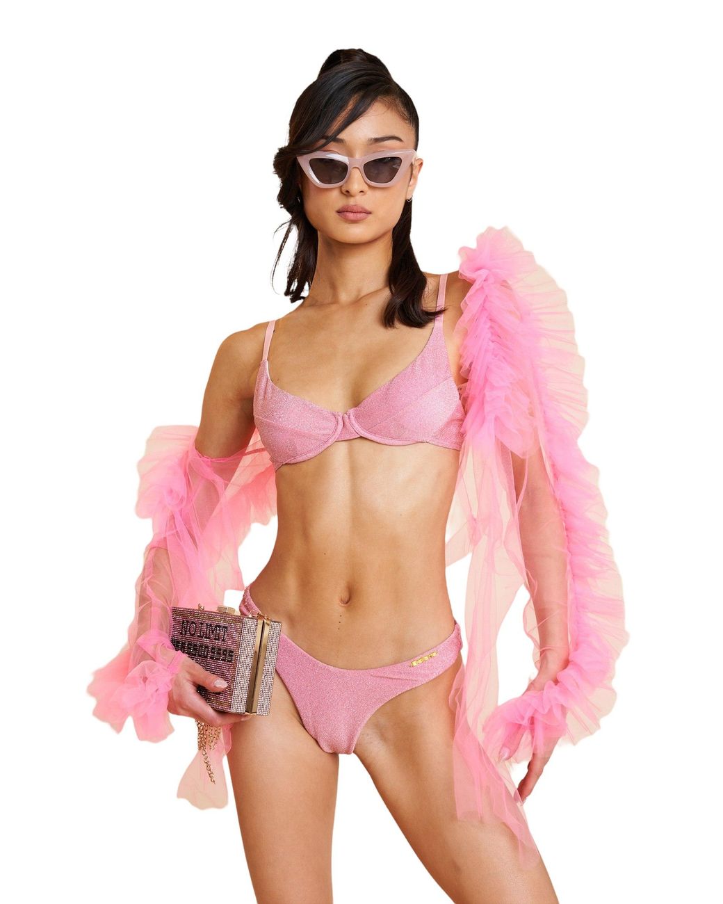 Bellaria Purple Stardust Bikini Set