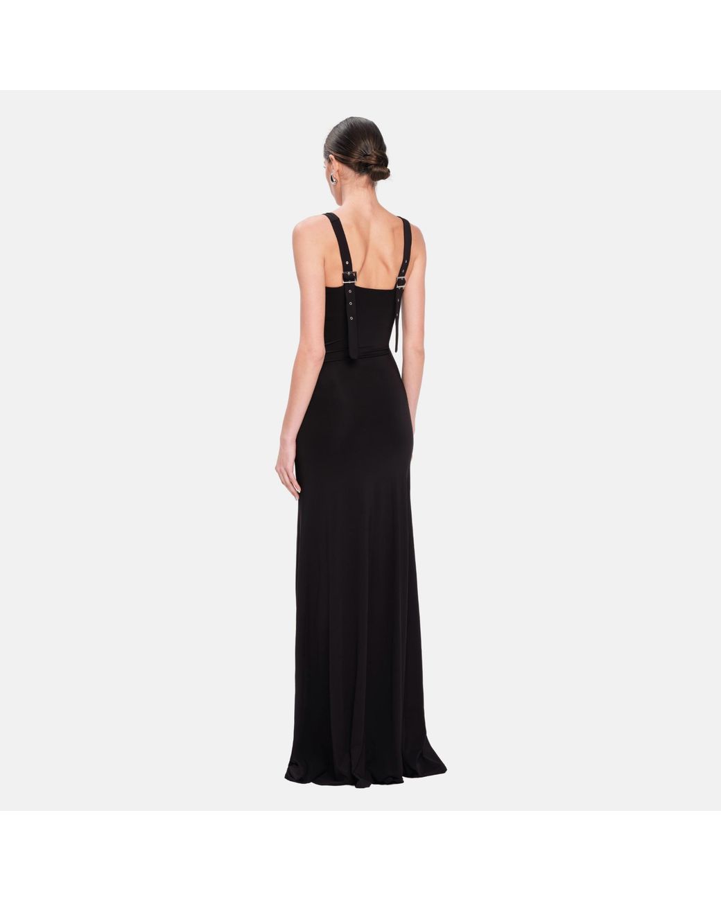OW Collection Black Florence Maxi Dress
