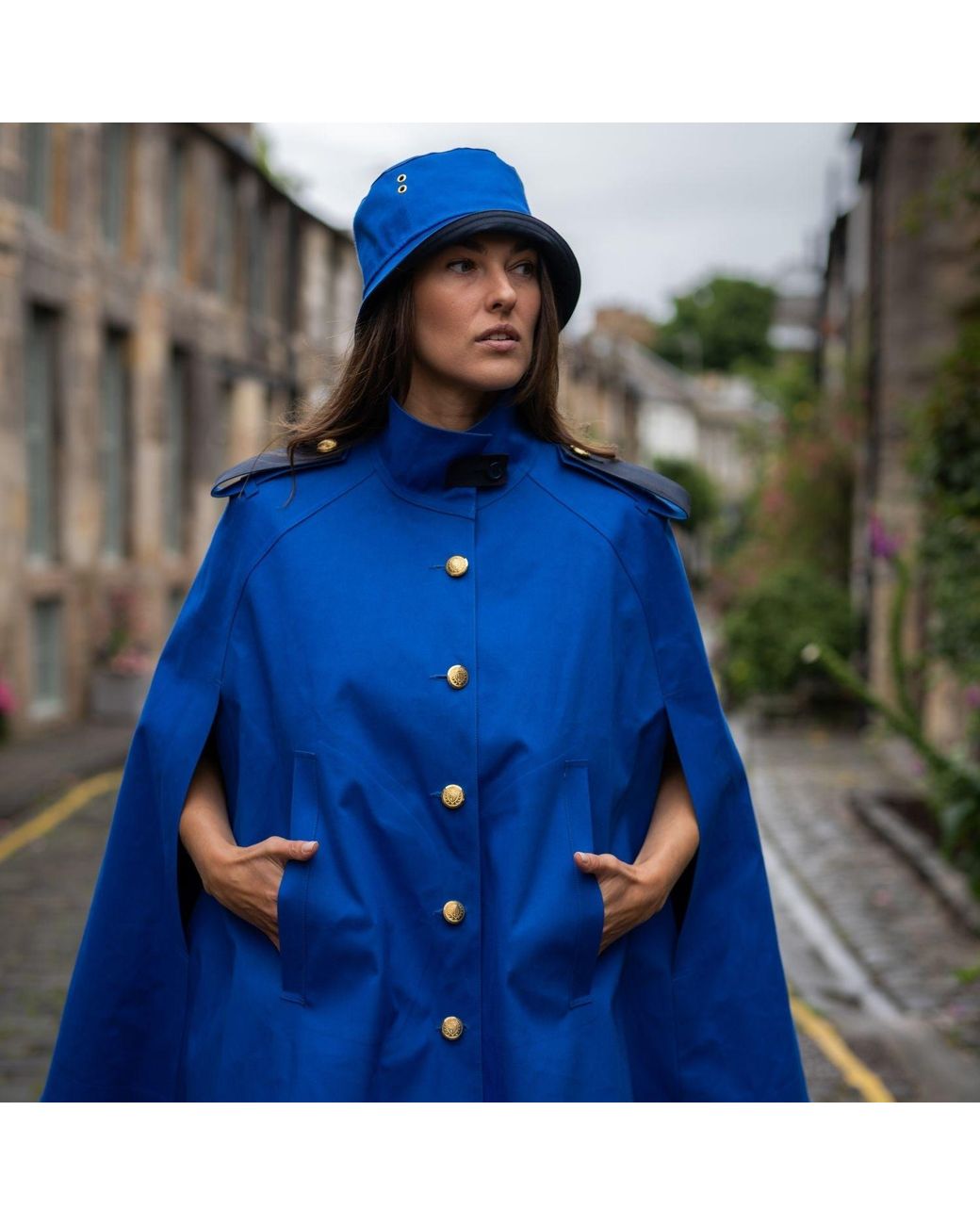 BEIRA Blue Nadia Waterproof Cape Royal