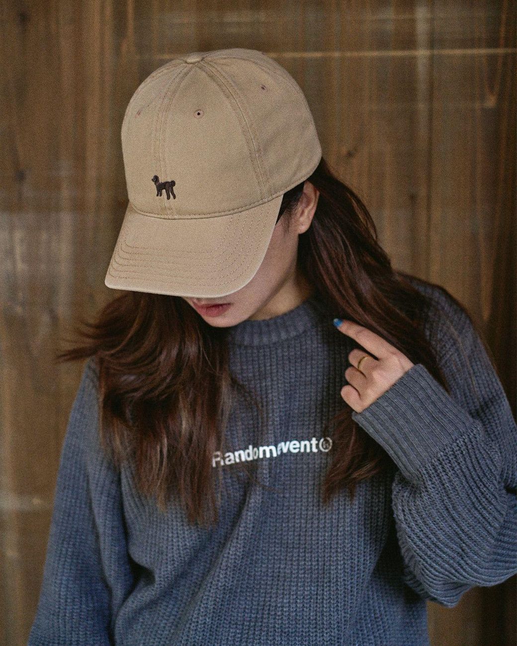 Lost Pattern Natural Pan Pan Baseball Cap