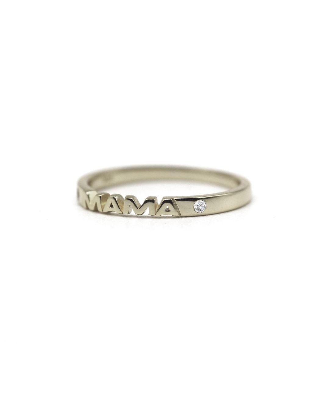 VicStoneNYC Fine Jewelry White Mama Pure Diamond Ring