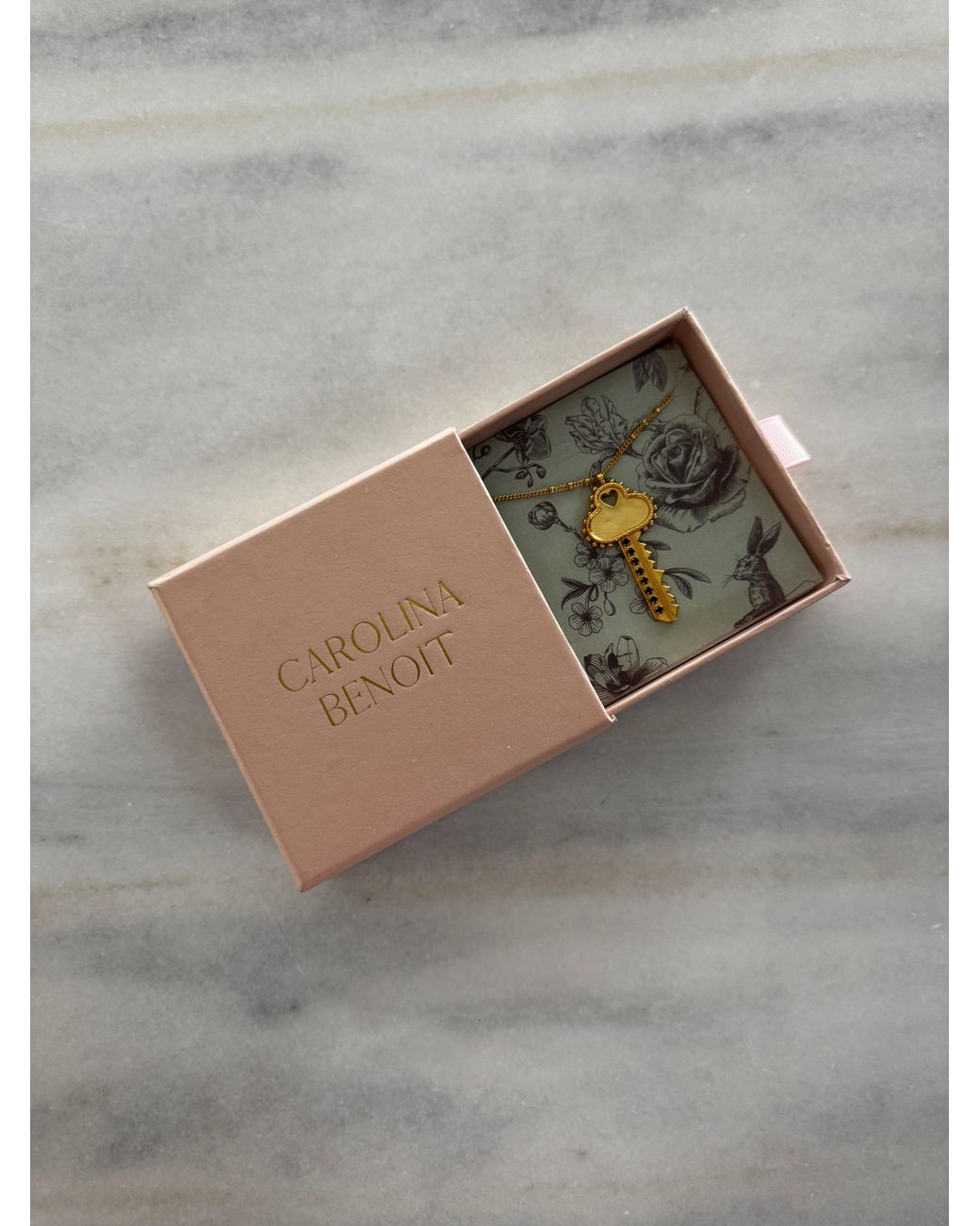 Carolina Benoit Metallic The Lovekey Theory — Key Of Courage