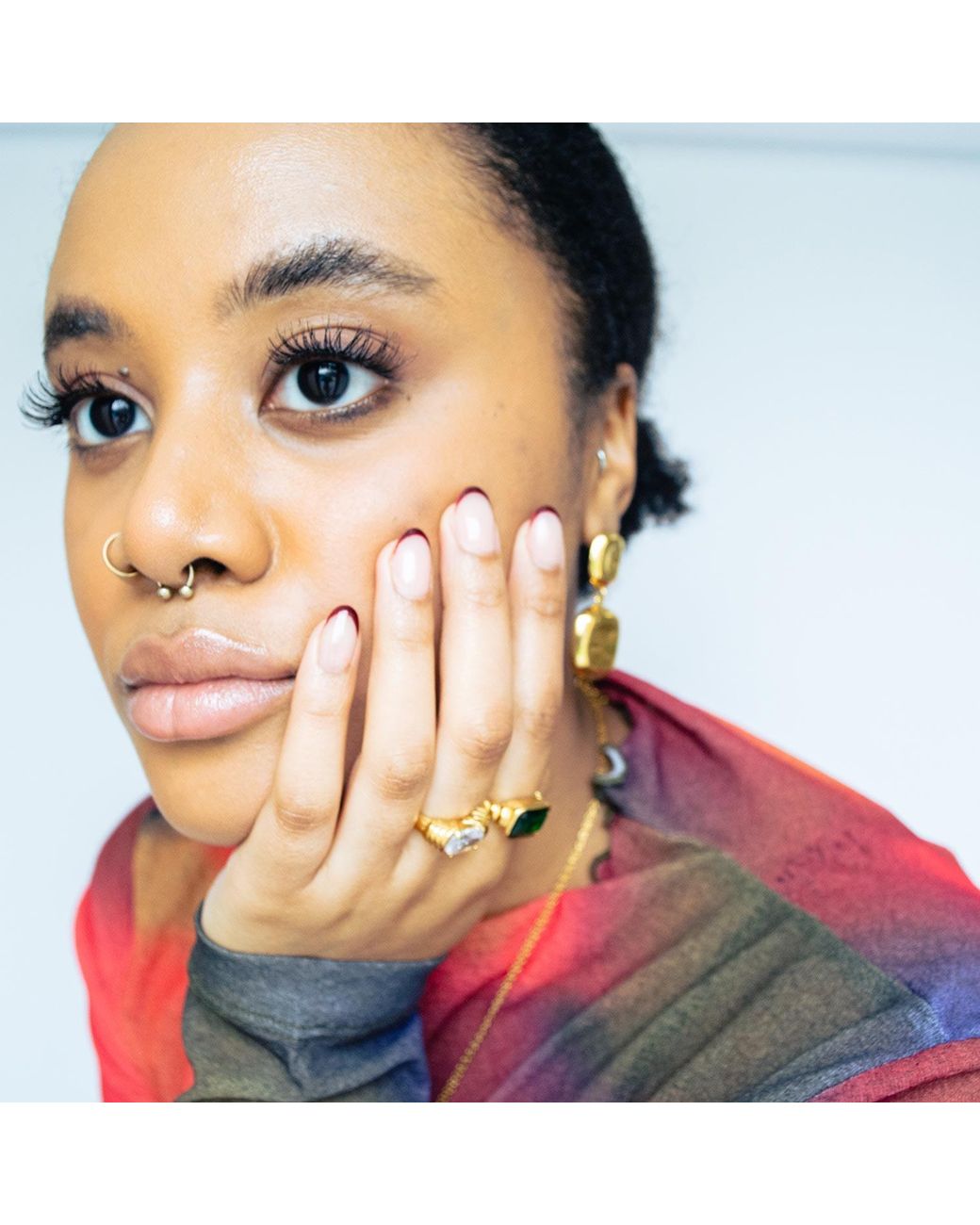 Superdivajewellery Yellow Double Drop Earrings