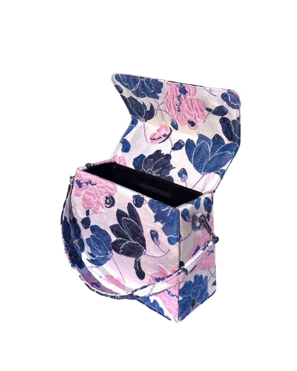 Simitri Purple Midnight Wisteria Trapezee Bag