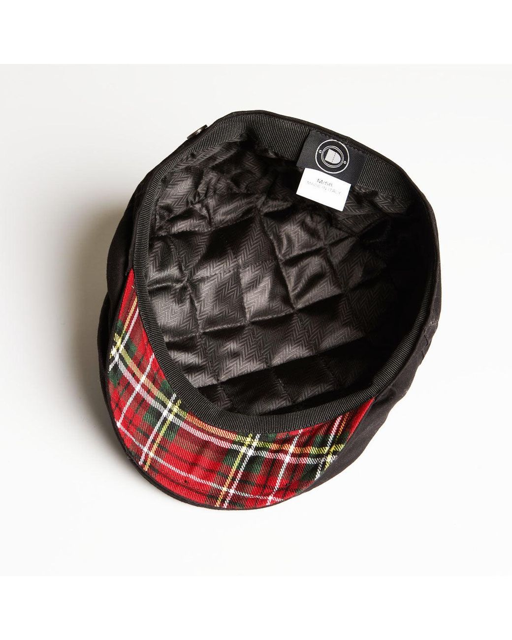 Dasmarca Hats Black Finley Italian Waterproof Cap for men