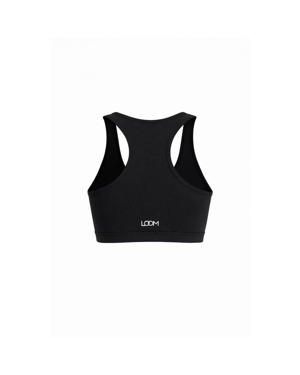 Loom Archives Black Day Flow Zip Up Sports Bra