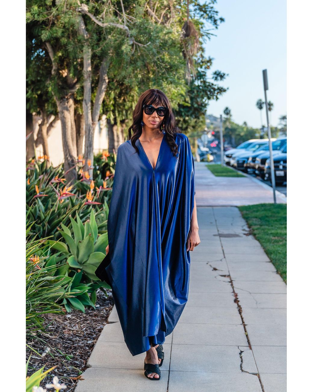 Jennafer Grace Blue Shadow Caftan