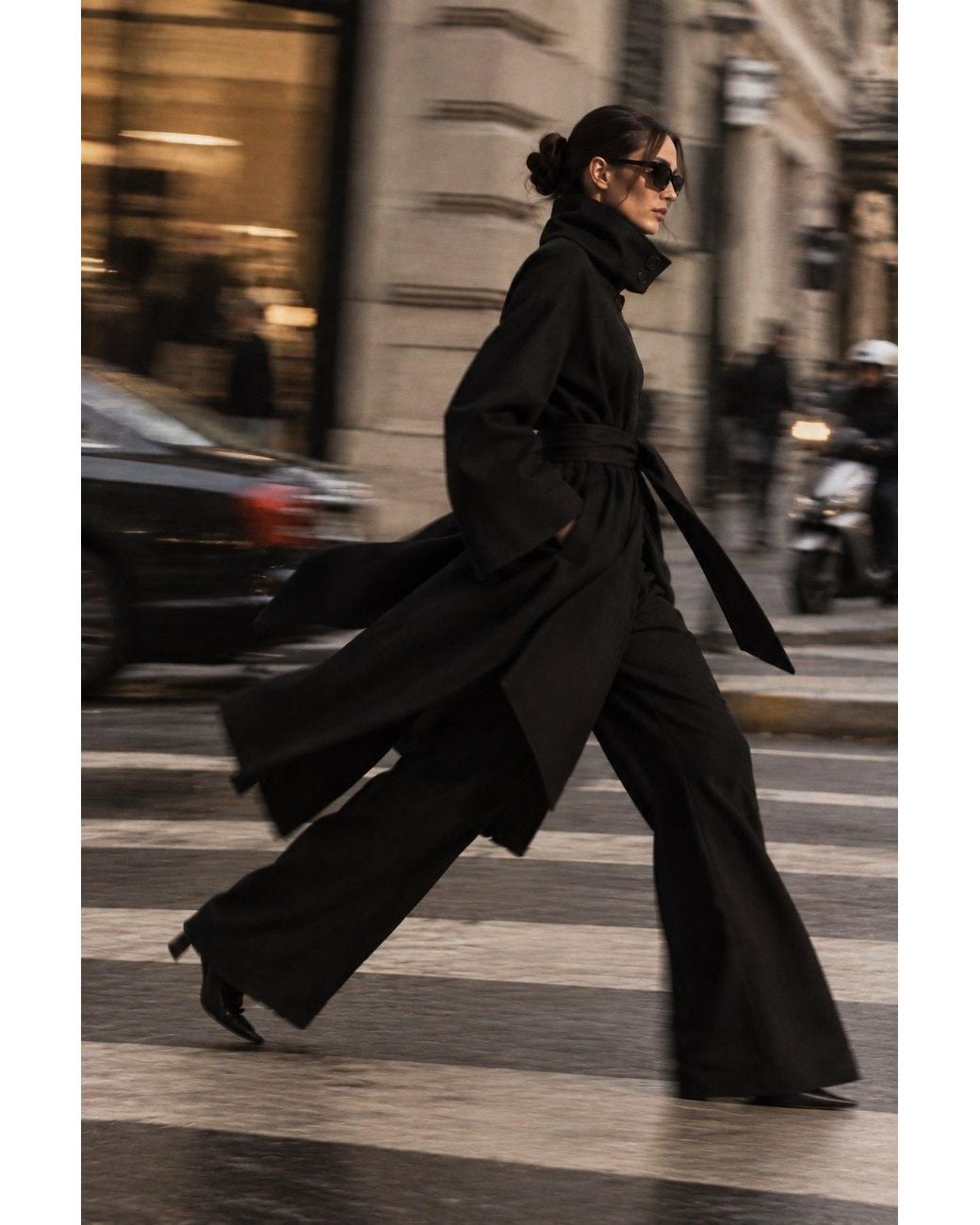 The Ethos Studio Black Obsidian Coat