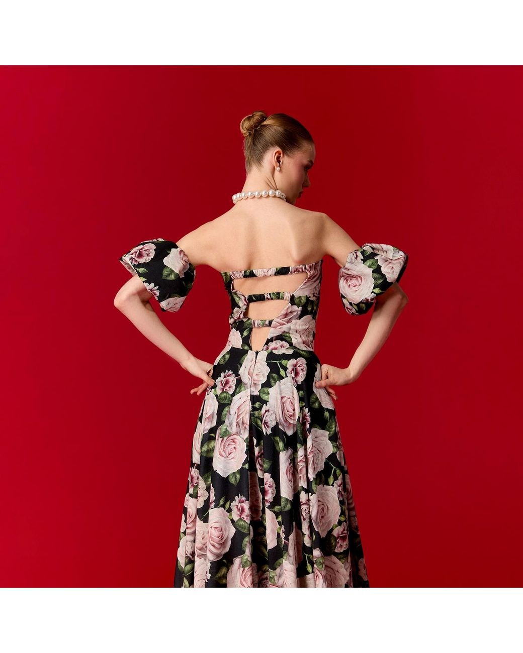 Nur Karaata Natural Florence Dress