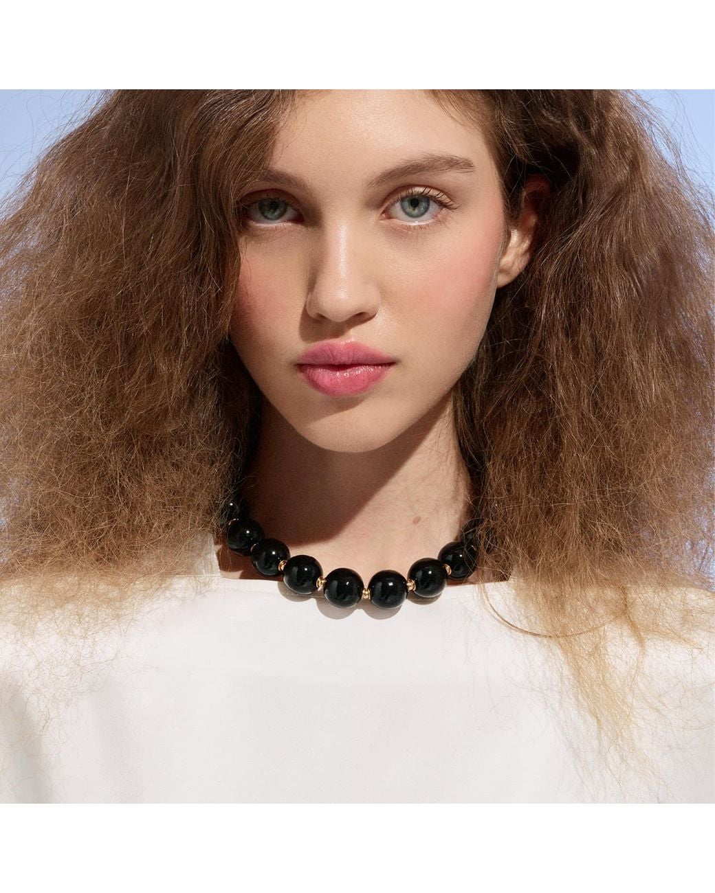 Saule Label Black Siena Duo Necklaces