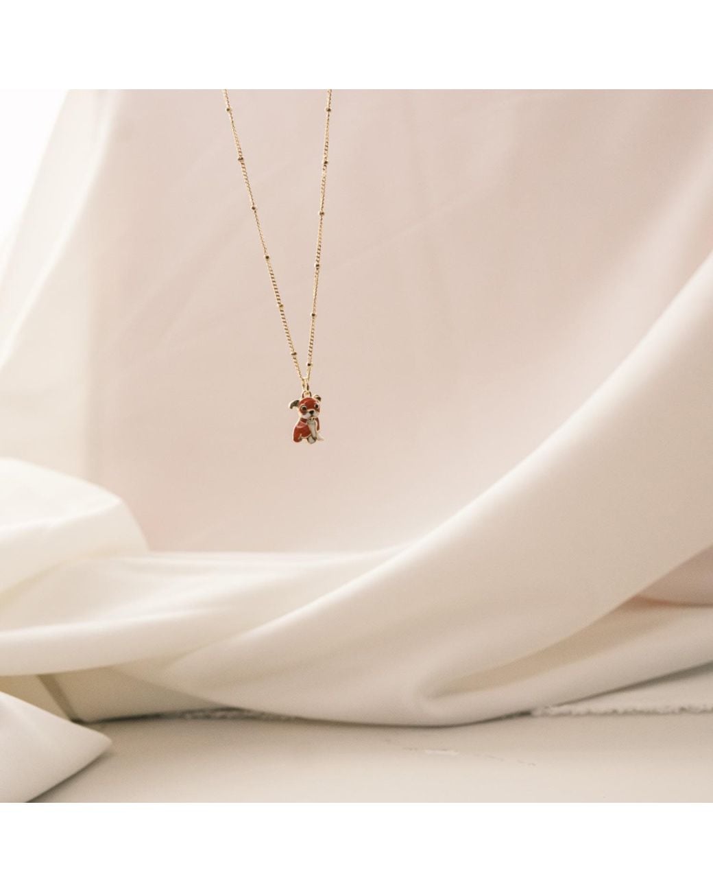 Cloud Haven Metallic Mini Bulldog Sweetie Pendant