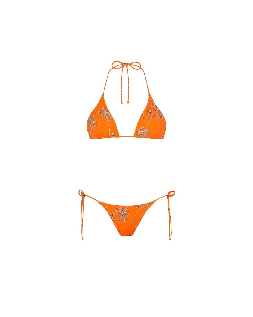Aguaclara Orange Riad Triangle Top