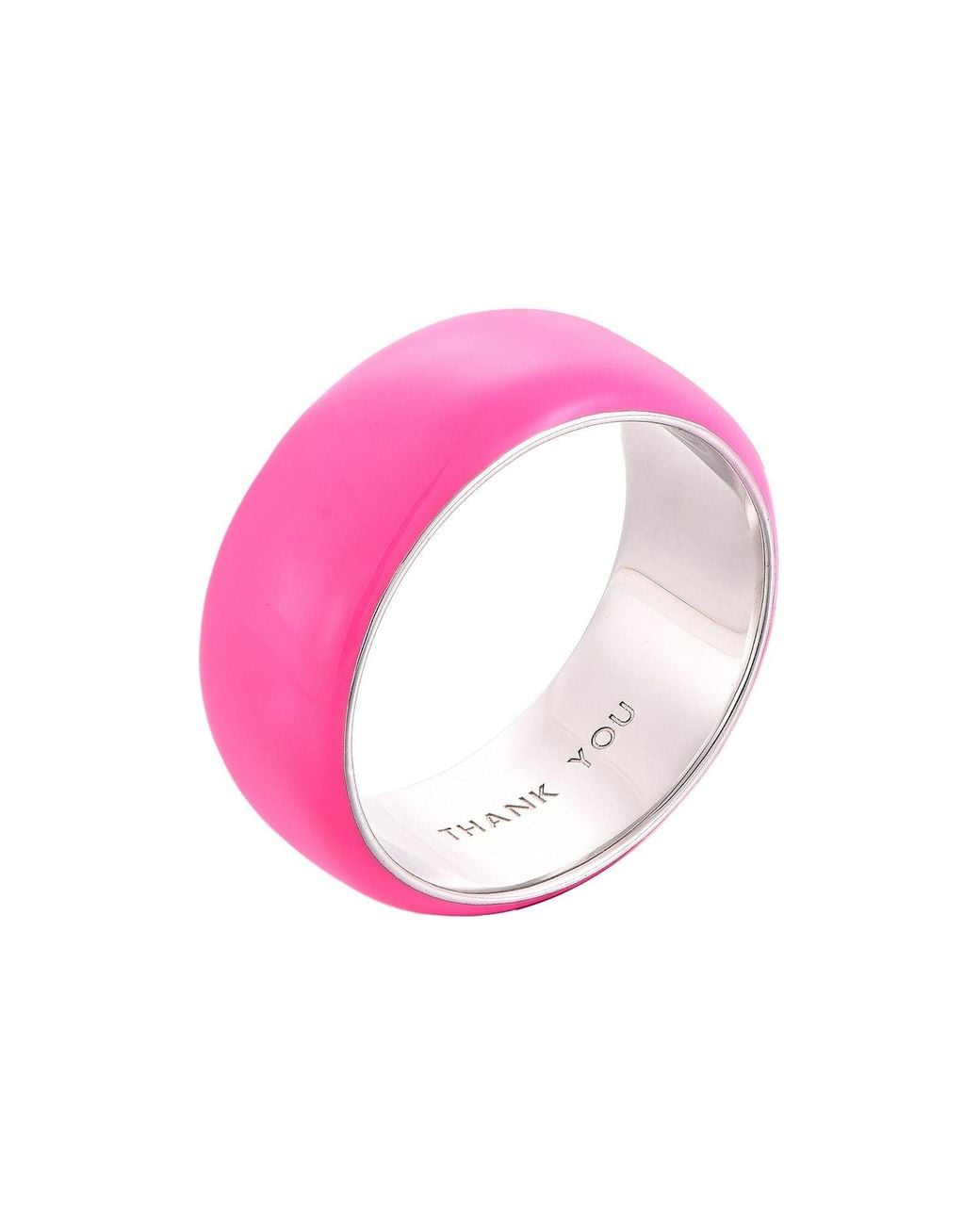 Pinnole Pink Thick Ring