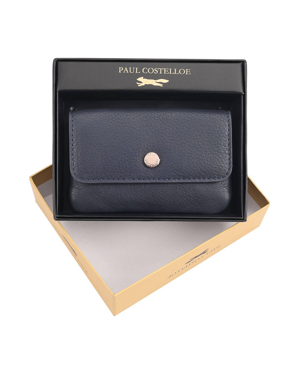 Paul Costelloe Blue Isla Leather Purse