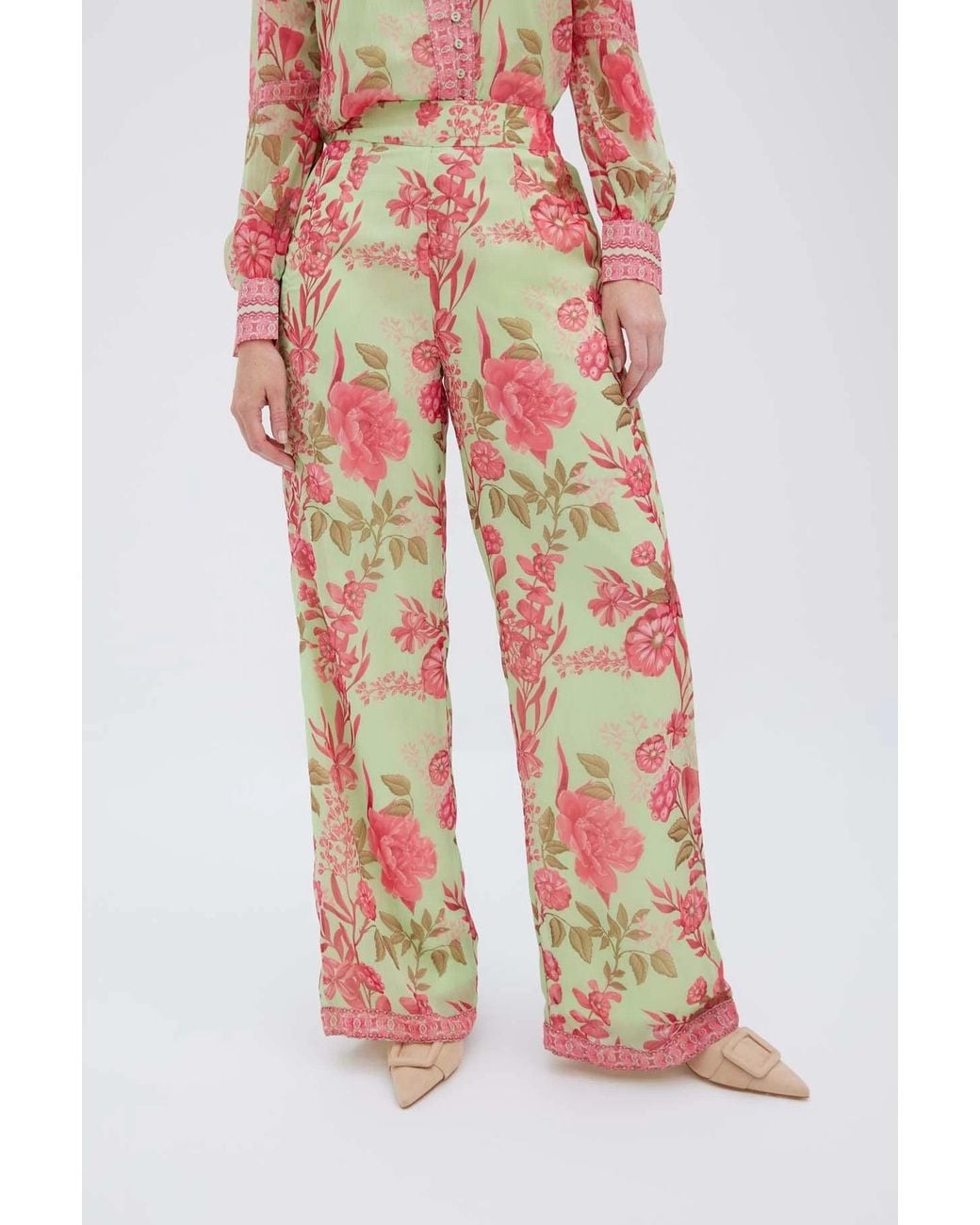 Raishma Green Aspen Trousers