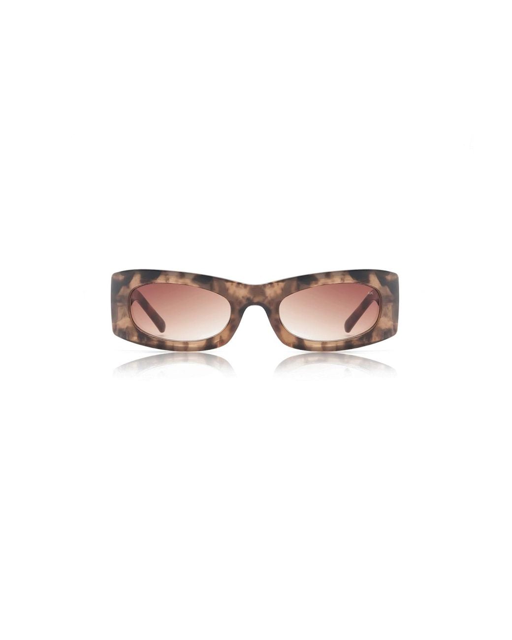 A.Kjærbede Pink Neutrals Frida Sunglasses Coquina