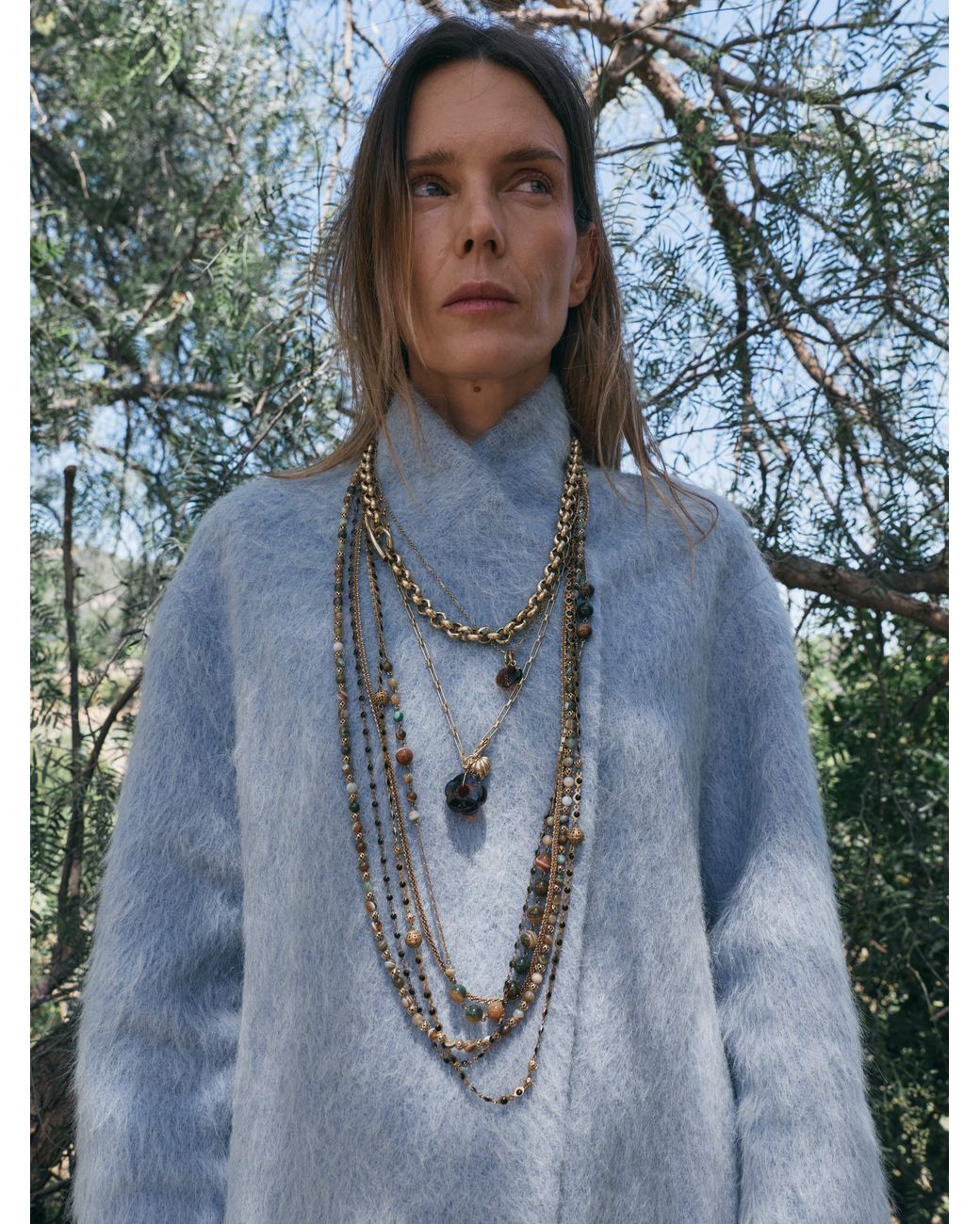 Sita Nevado White Perec Necklace