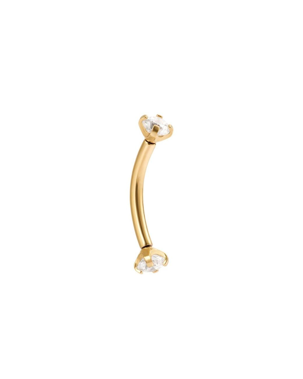 Vanhi Metallic Crystal Titanium Rook Barbell