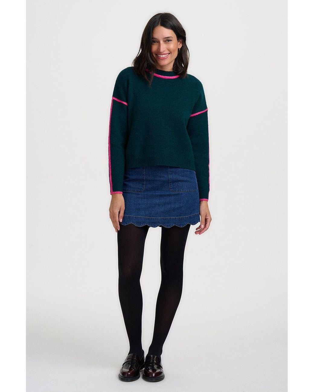 Sugarhill Green Rozalia Sweater Jade