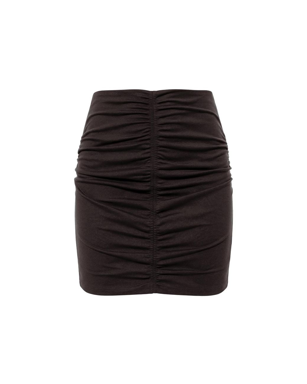 AGGI by HALEWSKI Black Ruth Dark Chocolate Mini Skirt