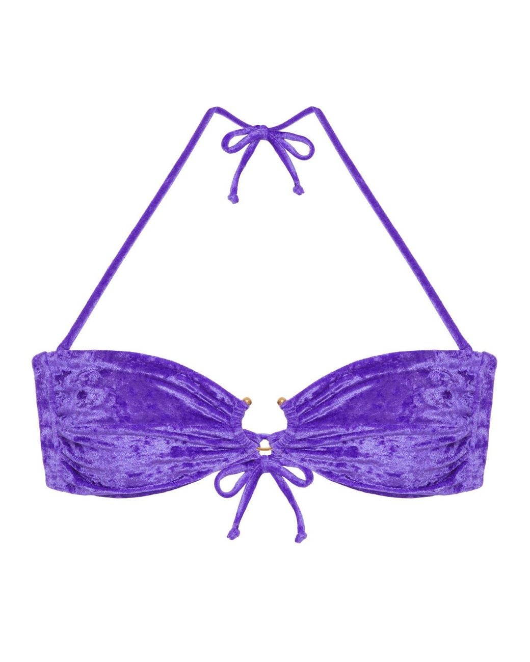 Perilla Lingerie Purple On The Beach Top