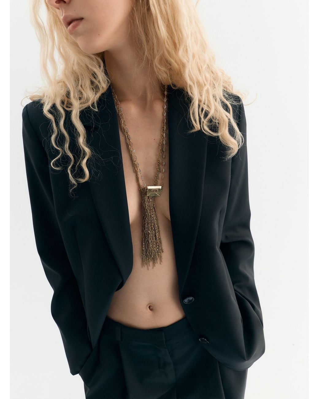 Sita Nevado White Bolsito Necklace