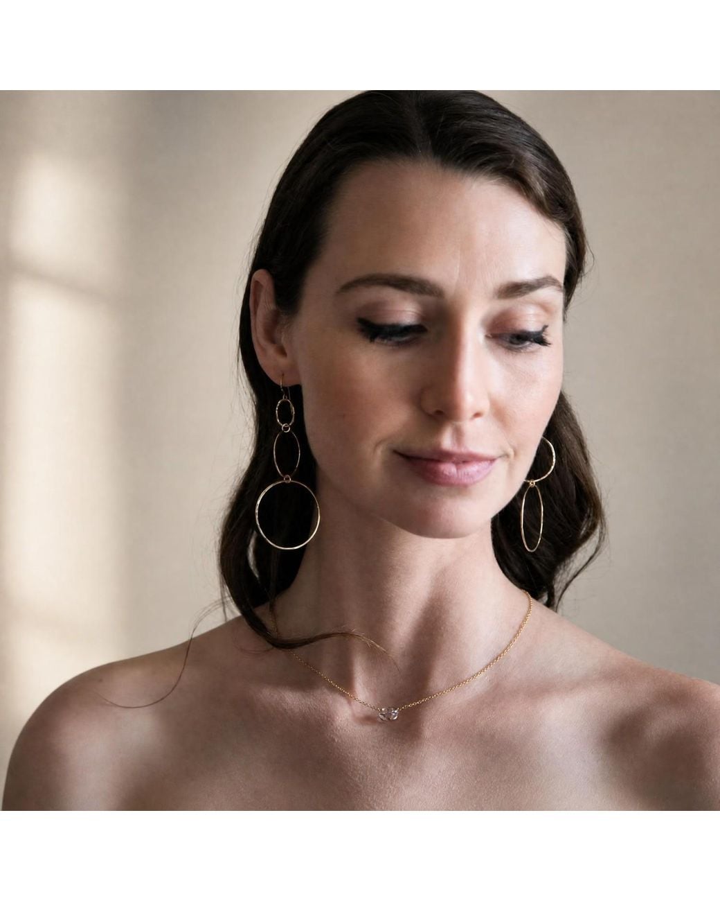 Heather Hawkins Jewelry Metallic Herkimer Diamond Necklace