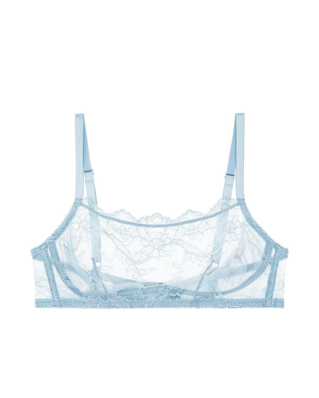 Journelle Blue Anais Bralette Chambray