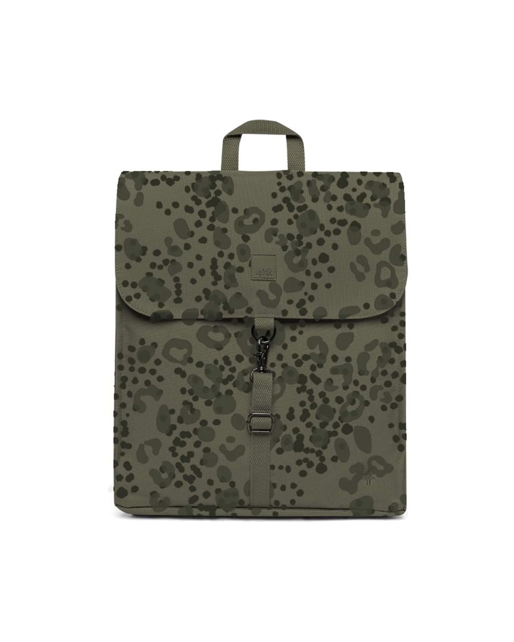 Lefrik Green Handy Mini Backpack Printed Cheeta