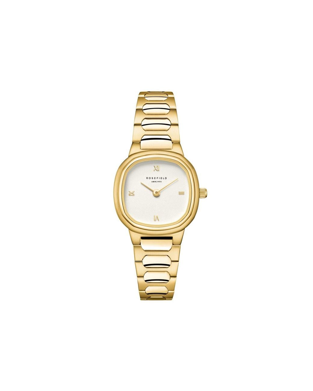 ROSEFIELD Metallic Gaia Xs Watch Creme Dial Roman Indexes