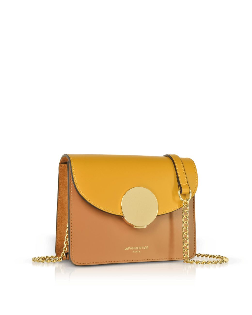 Le Parmentier Metallic New Ondina Mini Color Block Shoulder Bag