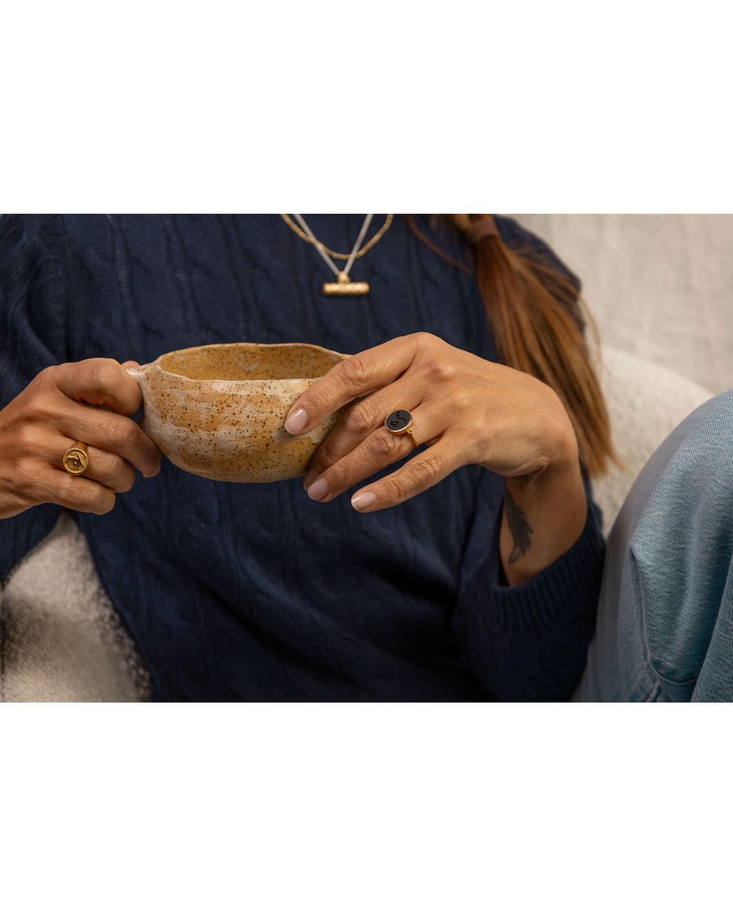 Claire Hill Designs Black Difficult Onyx Ring