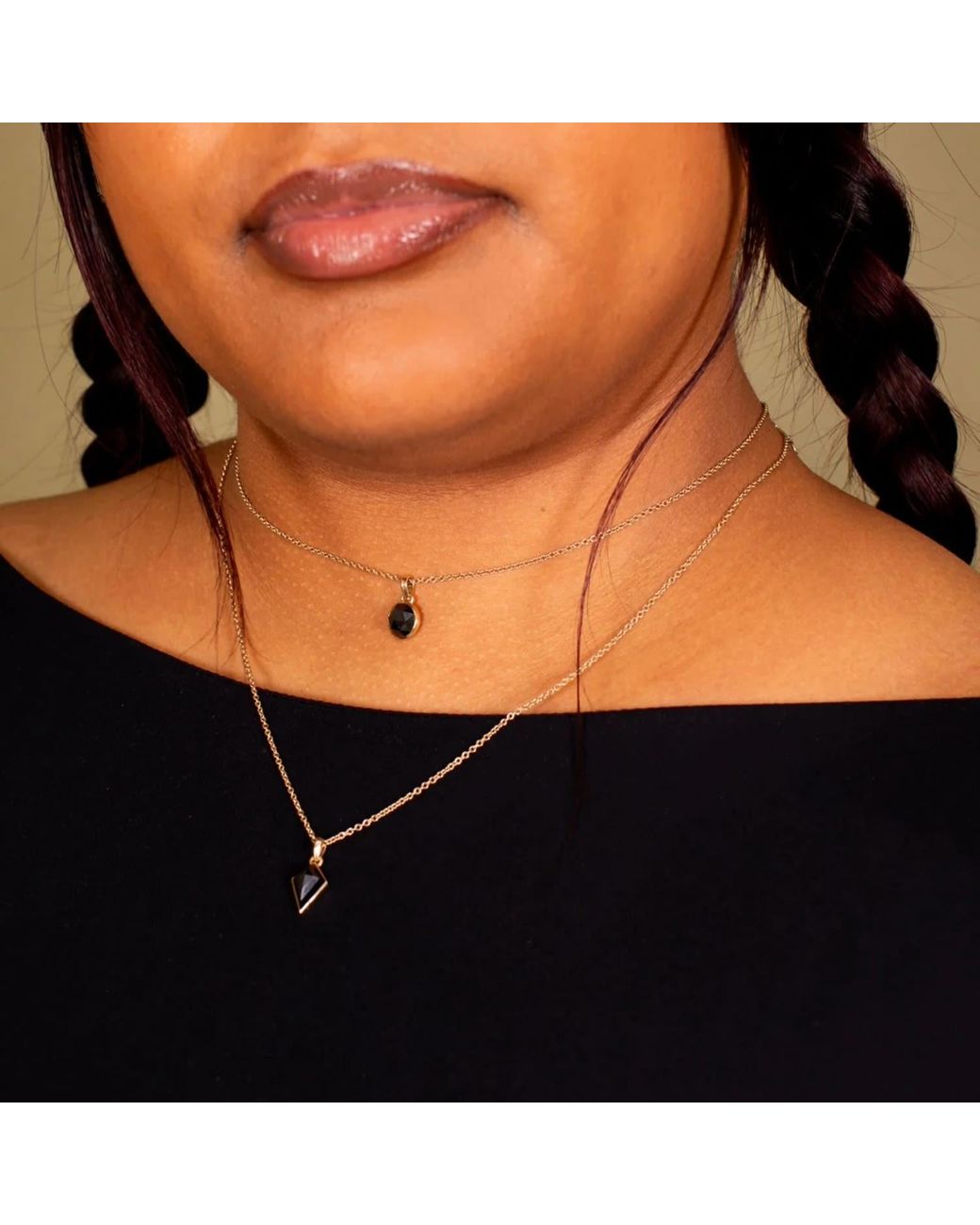 Rahul's Jewels Metallic 16"-18" Adjustable Foundations 14 Karat Cable Chain