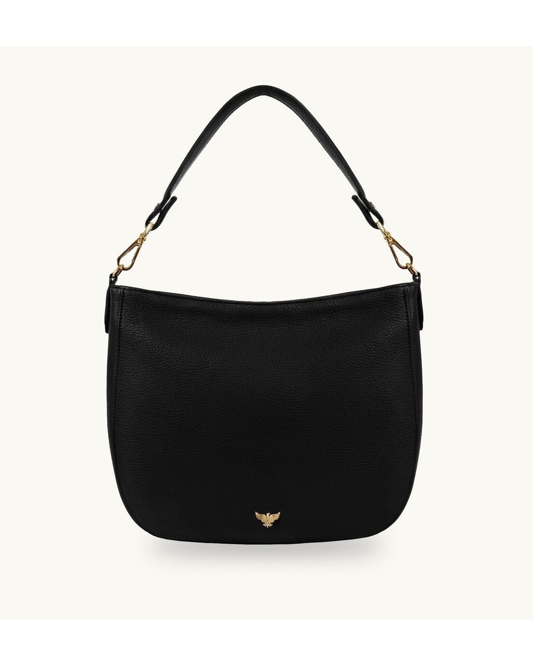 Apatchy London Black The Rosie Leather Bag