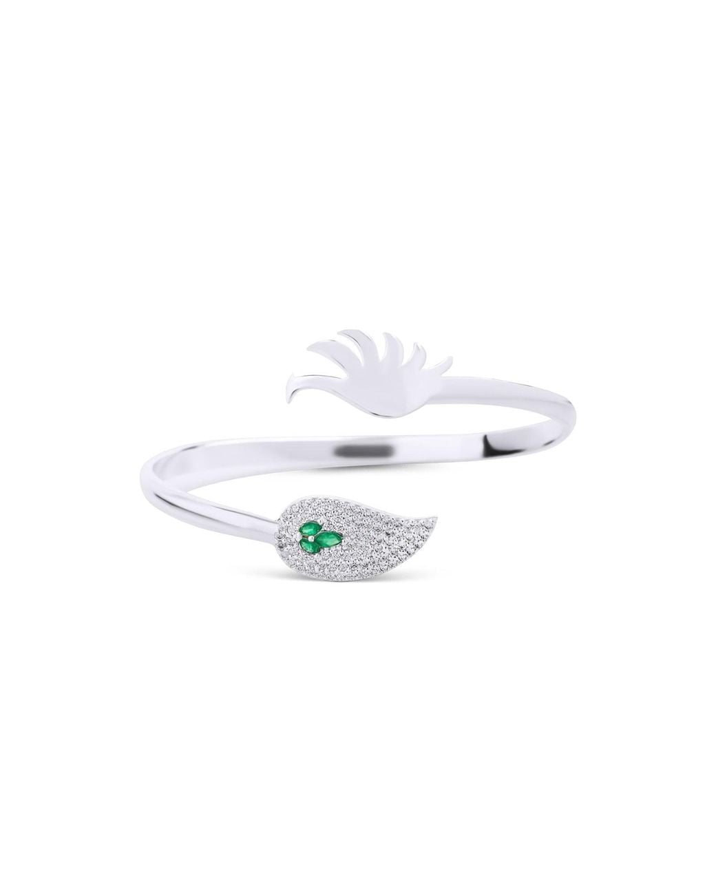 Najiba White Essence Soul Cuff Bracelet