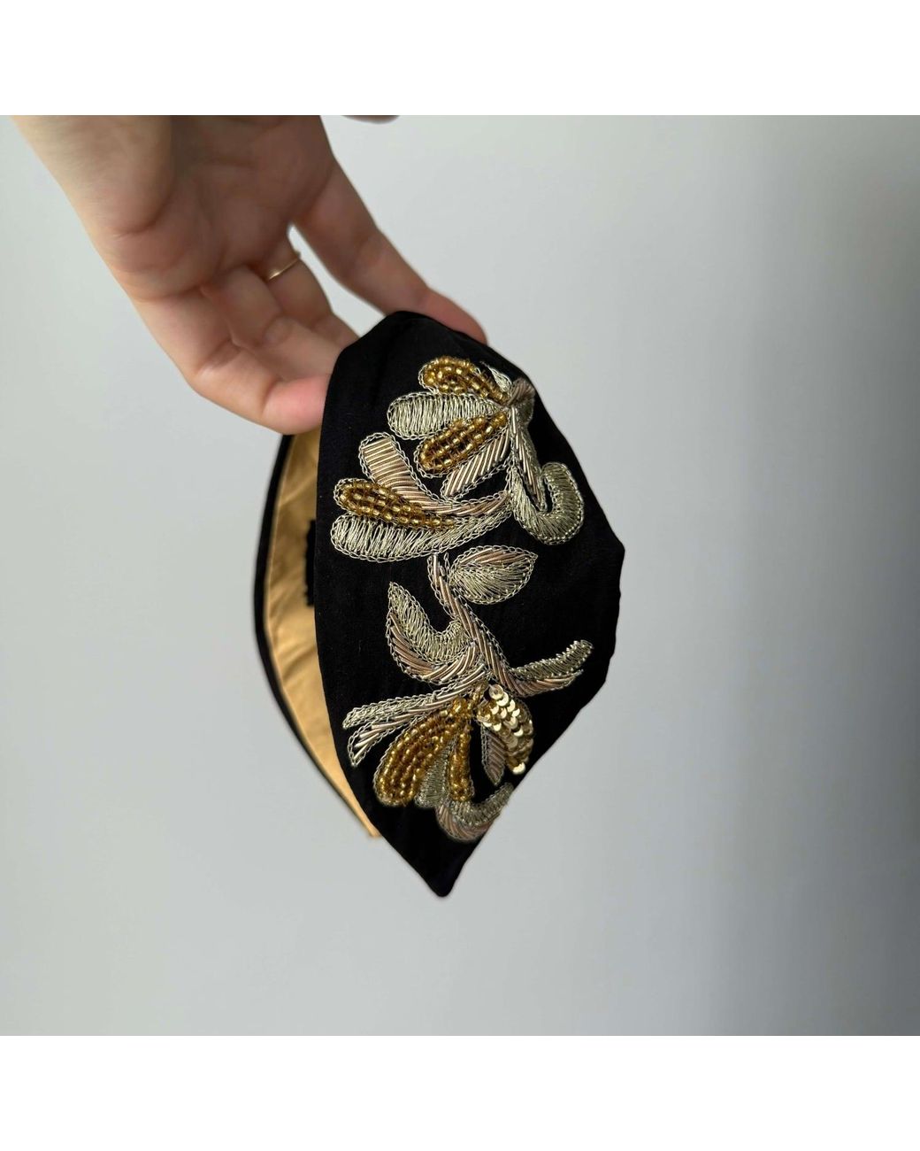 VETKA Black Statement Headband