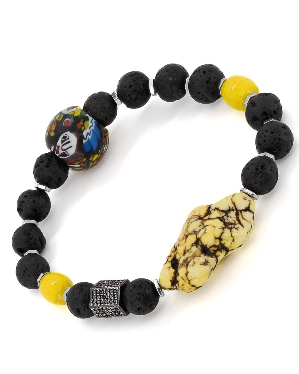 Ebru Jewelry Metallic African Bracelet