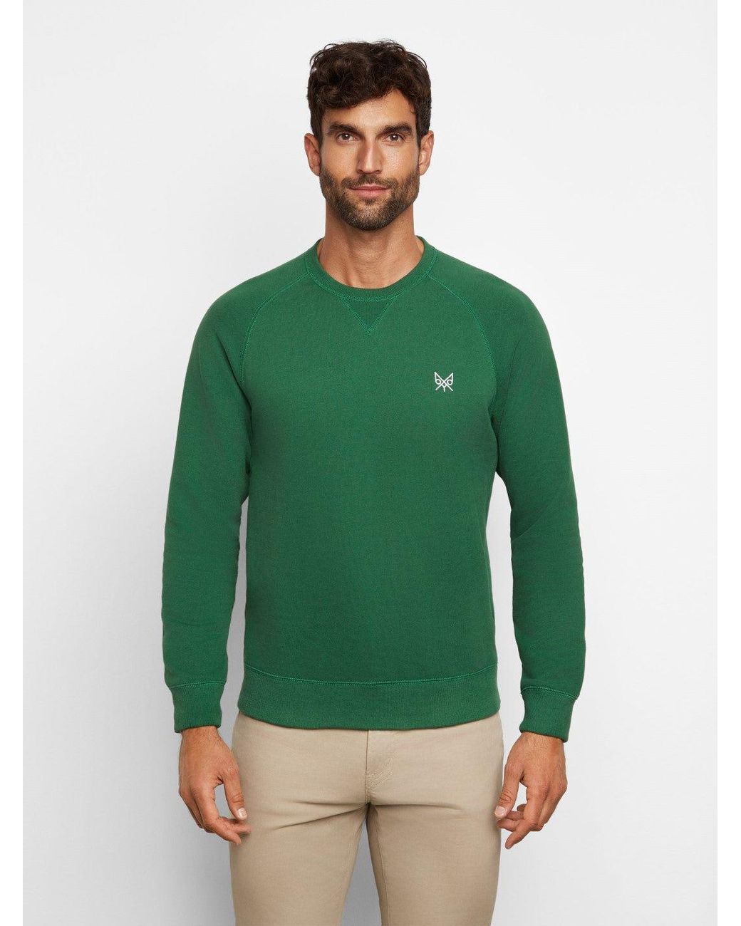 Bdxy Studio Green The Rigger Classic Sweater for men